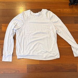 Sundry by Evereve ruched shoulder Sweatshirt